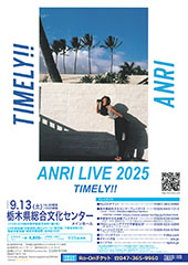 ANRI LIVE 2025 TIMELY!!